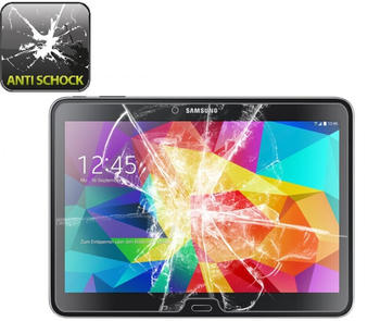 Protectorking 6x Panzerfolie für Samsung Galaxy Tab 4 10.1 ANTI-SCHOCK Displayschutzfolie KLAR