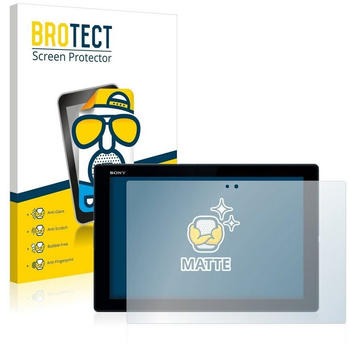 BROTECT 2X Entspiegelungs-Schutzfolie für Sony Xperia Z4 Tablet Displayschutz-Folie Matt, Anti-Reflex, Anti-Fingerprint