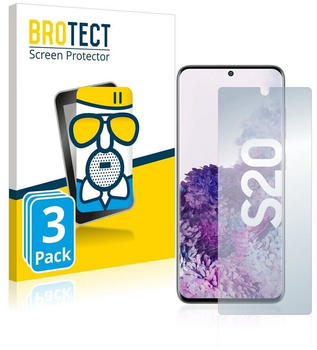 BROTECT Entspiegelungs-Panzerglasfolie f&uuml;r Samsung Galaxy S20 (3 St&uuml;ck)