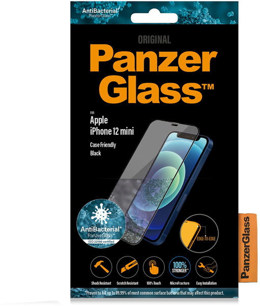 PanzerGlass Case Friendly black iPhone 12 mini
