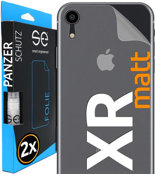 smart engineered Matte Schutzfolie Rückseite Apple iPhone XR