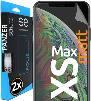 smart engineered Matte Schutzfolie Apple iPhone XS Max