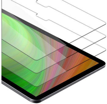 Cadorabo 3x Tablet Panzer Folie Tempered für Microsoft Surface Pro 6 (2018) / Pro (2017) / Pro 4 / Pro 3, Schutzfolie in 9H Härte