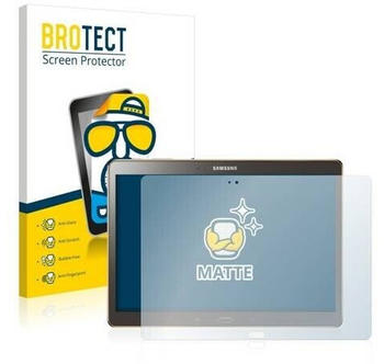BROTECT 2X Entspiegelungs-Schutzfolie Samsung Galaxy Tab S 10.5 SM-T800 Displayschutz-Folie Matt