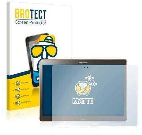 BROTECT 2X Entspiegelungs-Schutzfolie Samsung Galaxy Tab S 10.5 SM-T800 Displayschutz-Folie Matt