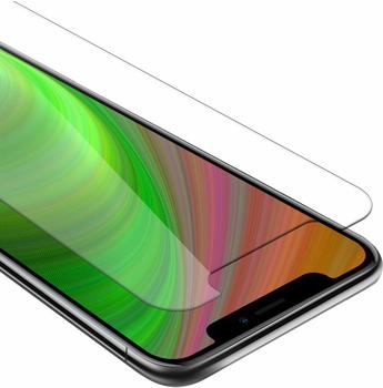Cadorabo Panzer Folie Tempered für Apple iPhone 11 (XI), Schutzfolie in 9H Härte mit 3D Touch Kompatibilität