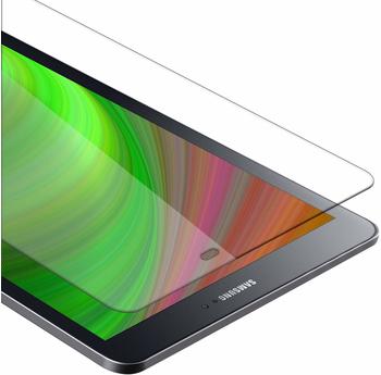 Cadorabo Panzer Folie Tempered für Samsung Galaxy Tab S2 (9,7 Zoll), Schutzfolie in 9H Härte