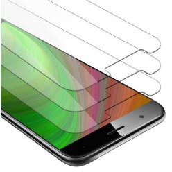 Cadorabo 3x Panzer Folie für Huawei G7 PLUS - Schutzfolie in KRISTALL KLAR Kompatibilität