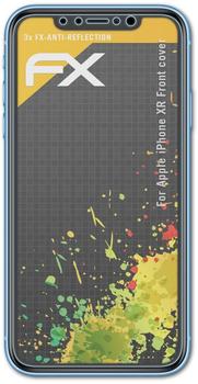 atFoliX FX-Antireflex 3x Schutzfolie für Apple iPhone XR (Front cover) Panzerfolie