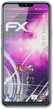 atFoliX FX-Hybrid-Glass Panzerfolie für LG G7 ThinQ Glasfolie