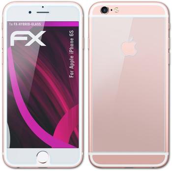 atFoliX FX-Hybrid-Glass Panzerfolie für Apple iPhone 6S Glasfolie