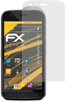 atFoliX FX-Antireflex 3x Schutzfolie für Caterpillar CAT S61 Panzerfolie