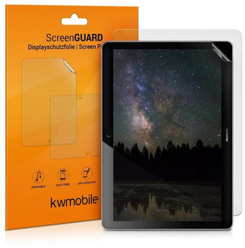 kwmobile Displayschutzfolie 2x Folie für Huawei MediaPad T3 10 - entspiegelt