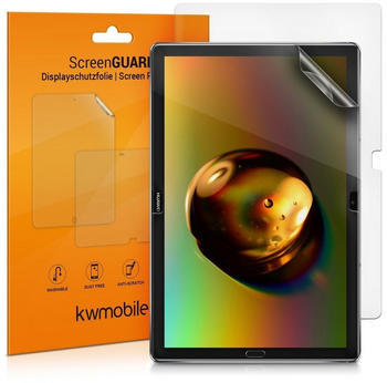 kwmobile Displayschutzfolie 2x Folie für Huawei MediaPad M5 Lite 10 - entspiegelt