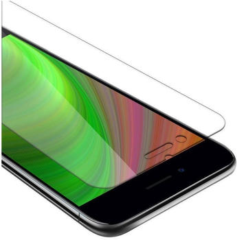 Cadorabo Panzer Folie Tempered für Apple iPhone 7 / 7S / 8 / SE 2020, Schutzfolie in 9H Härte mit 3D Touch Kompatibilität