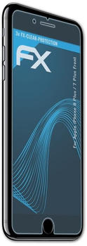 atFoliX FX-Clear 3x Schutzfolie für Apple iPhone 8 Plus / 7 Plus (Front) Displayschutzfolie