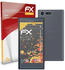 atFoliX FX-Antireflex 3x Schutzfolie für Sony Xperia X Compact Panzerfolie