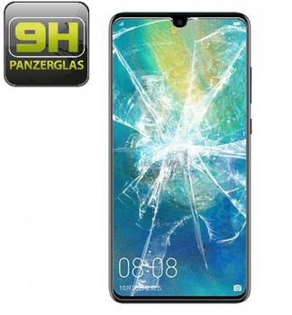 Protectorking 2x 9H Hartglasfolie für Huawei Mate 20 Panzerfolie Displayschutzfolie HD KLAR