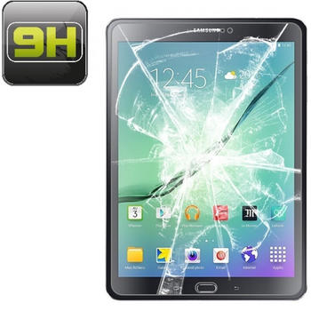 Protectorking 2x 9H Hartglasfolie für Samsung Galaxy S2 9.7 Panzerfolie Displayschutzfolie KLAR