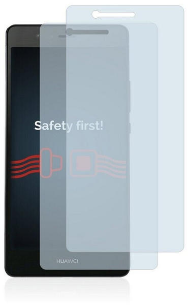 Savvies Panzerglas für Huawei P9 Lite / G9 Lite (2 Stück) - Echt-Glas, 9H Härte, Anti-Fingerprint