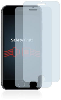 Savvies Panzerglas für Apple iPhone 8 (2 Stück) - Echt-Glas, 9H Härte, Anti-Fingerprint