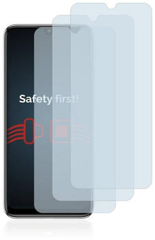 Savvies Panzerglas für Xiaomi Mi A3 (3 Stück) - Echt-Glas, 9H Härte, Anti-Fingerprint