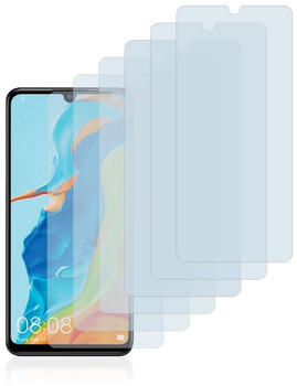 Savvies 6X Schutzfolie für Huawei P30 lite/New Edition Displayschutz-Folie Ultra-transparent (1635428)