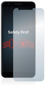 Savvies Panzerglas für Google Pixel 3a - Echt-Glas, 9H Härte, Anti-Fingerprint