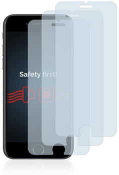 Savvies Panzerglas für Apple iPhone 7/8 (3 Stück) - Echt-Glas, 9H Härte, Anti-Fingerprint