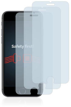 Savvies Panzerglas für Apple iPhone 8 (3 Stück) - Echt-Glas, 9H Härte, Anti-Fingerprint