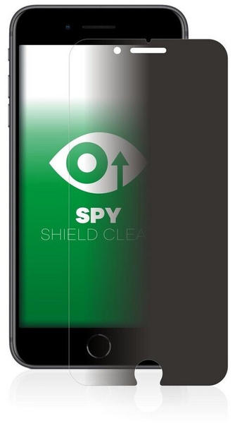upscreen Schutzfolie für Apple iPhone 8 Plus Folie Schutzfolie Sichtschutz klar anti-spy