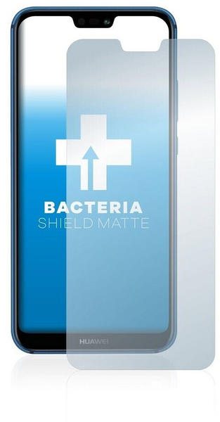 upscreen Schutzfolie für Huawei P20 lite 2018 Folie Schutzfolie matt entspiegelt antibakteriell