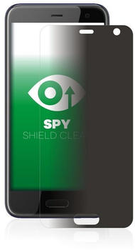 upscreen Schutzfolie für HTC U11 Life Folie Schutzfolie Sichtschutz klar anti-spy