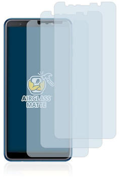 BROTECT Schutzfolie für Samsung Galaxy A7 2018, (3 Stück), Schutzglas Glasfolie matt
