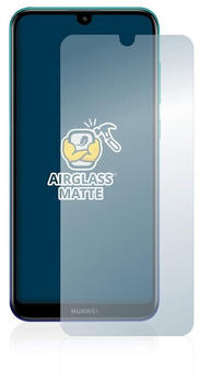 BROTECT Schutzfolie für Huawei Y7 2019, Schutzglas Glasfolie matt