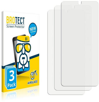 BROTECT 3x AirGlass Panzerglasfolie für Xiaomi Poco X3 Pro