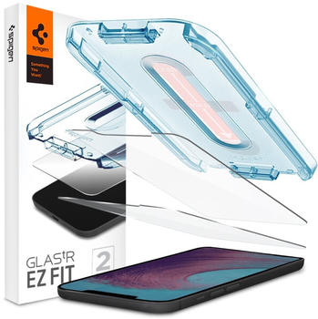 Spigen Glas.tR EZ Fit 2-Pack iPhone 12 Pro Max