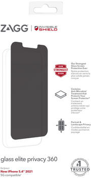 ZAGG InvisibleShield Glass Elite Privac iPhone 13 Mini