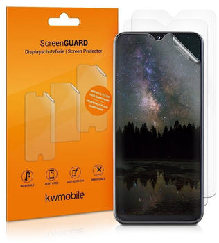 kwmobile Displayschutzfolie 3x Folie für Samsung Galaxy A20e - transparent