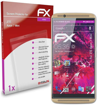 atFoliX FX-Hybrid-Glass Panzerfolie für ZTE Axon 7 Mini Glasfolie