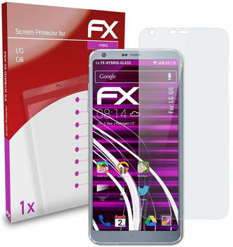 atFoliX FX-Hybrid-Glass Panzerfolie für LG G6 Glasfolie