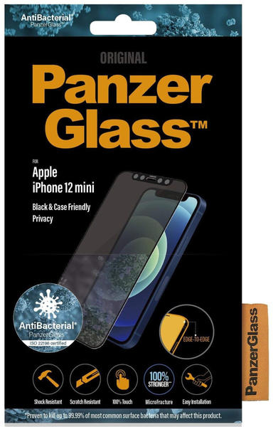 PanzerGlass Case Friendly E2E Privacy Filter iPhone 12 Mini