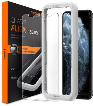 Spigen Align Glas.tR 2 Pack iPhone 11 Pro Max/XS Max