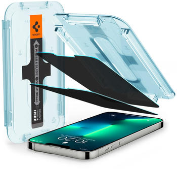 Spigen Glas.tR EZ Fit Privacy 2-Pack iPhone 13 / 13 Pro
