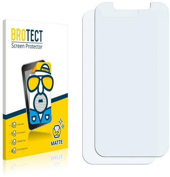 BROTECT 2X Entspiegelungs-Schutzfolie für Apple iPhone 12/12 Pro Displayschutz-Folie Matt, Anti-Reflex, Anti-Fingerprint