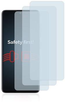 Savvies Panzerglas für Samsung Galaxy A51 (3 Stück) - Echt-Glas, 9H Härte, Anti-Fingerprint