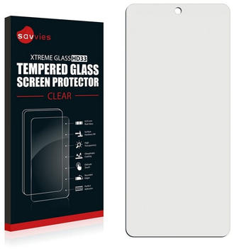 Savvies Schutzfolie Panzerglas für Samsung Galaxy A52 5G