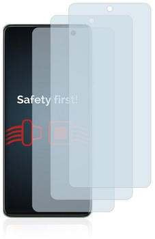 Savvies Schutzfolie Panzerglas für Samsung Galaxy A52 (3 Stück)