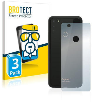 BROTECT 3x AirGlass Panzerglasfolie für Gigaset GS4 (Rückseite)