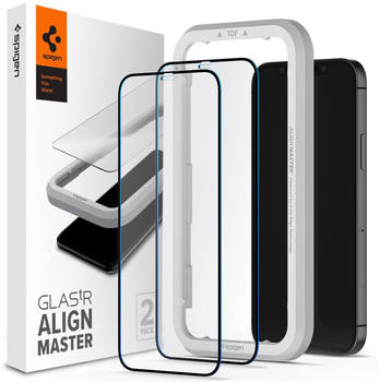 Spigen Glas.tR Slim FC Align Master 2-Pack Apple iPhone 12 / iPhone 12 Pro